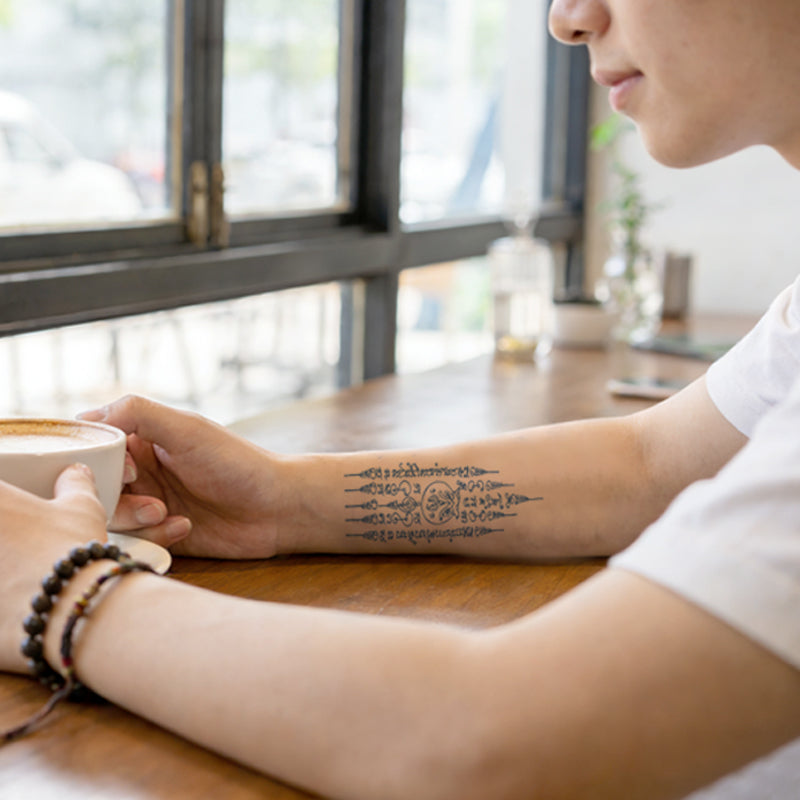 Thai Sak Yant Tattoo|1-2 Weeks Lasting|Juice Tattoos|Jagua Ink Semi Permanent Tattoo
